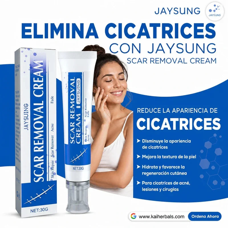 Scar Removal Cream™ – Crema Avanzada para la Eliminacion de Marcas y Cicatrices