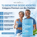 NeoCell Bio-Péptidos de Colágeno Hidrolizado Premium – 400g | Piel Radiante, Cabello Fuerte y Articulaciones Saludables